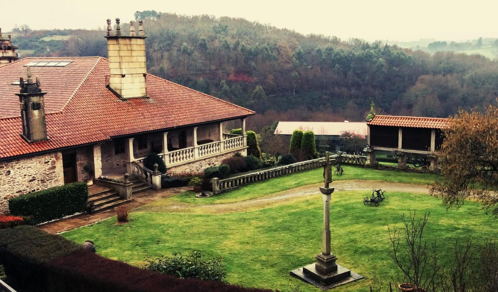 Hotel Pazo De Bendoiro Esterno foto
